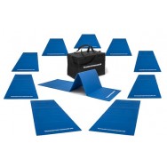 Set 10 saltele de gimnastica (190x60x0,8 cm) exterior - pliabile