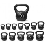 Kettlebell (kettlebell) din plastic - greutate: 2-20 kg