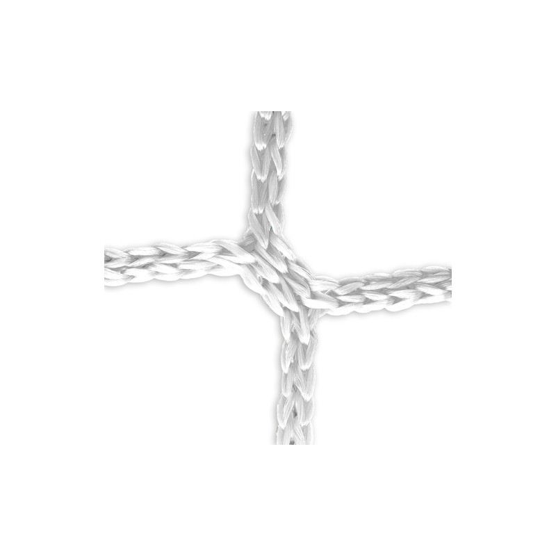 Plasă de poartă albă 7,32 x 2,44 m, PP 4 mm – Profesională | Profiteam Sport