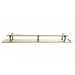 Bancă De Gimnastica 4m Cu Picioare Metalice