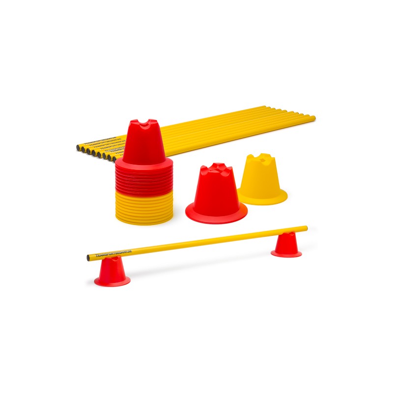 Set de 10 obstacole 10 cm | TEAMSPORT