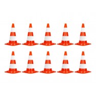 Set 10 conuri antrenament 23 cm | TEAMSPORT