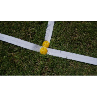 Marcaje T-PRO Flex pas (5 cm, alb) - Lungime: 100 m | TEAMSPORT