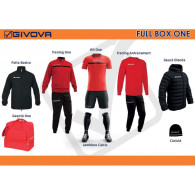 Full Box Givova One rosu/negru | GIVOVA