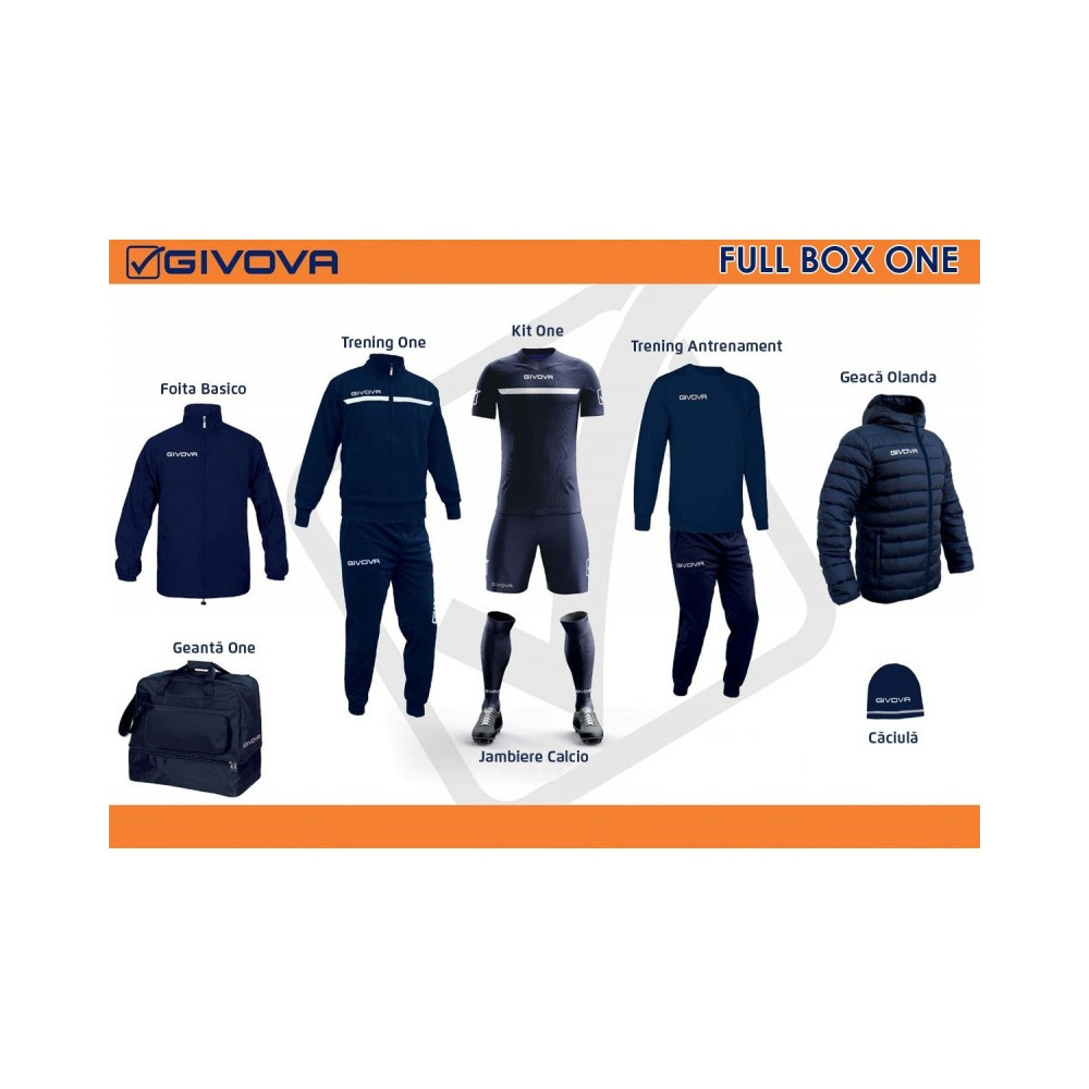 Full Box Givova One bleumarin/alb | GIVOVA