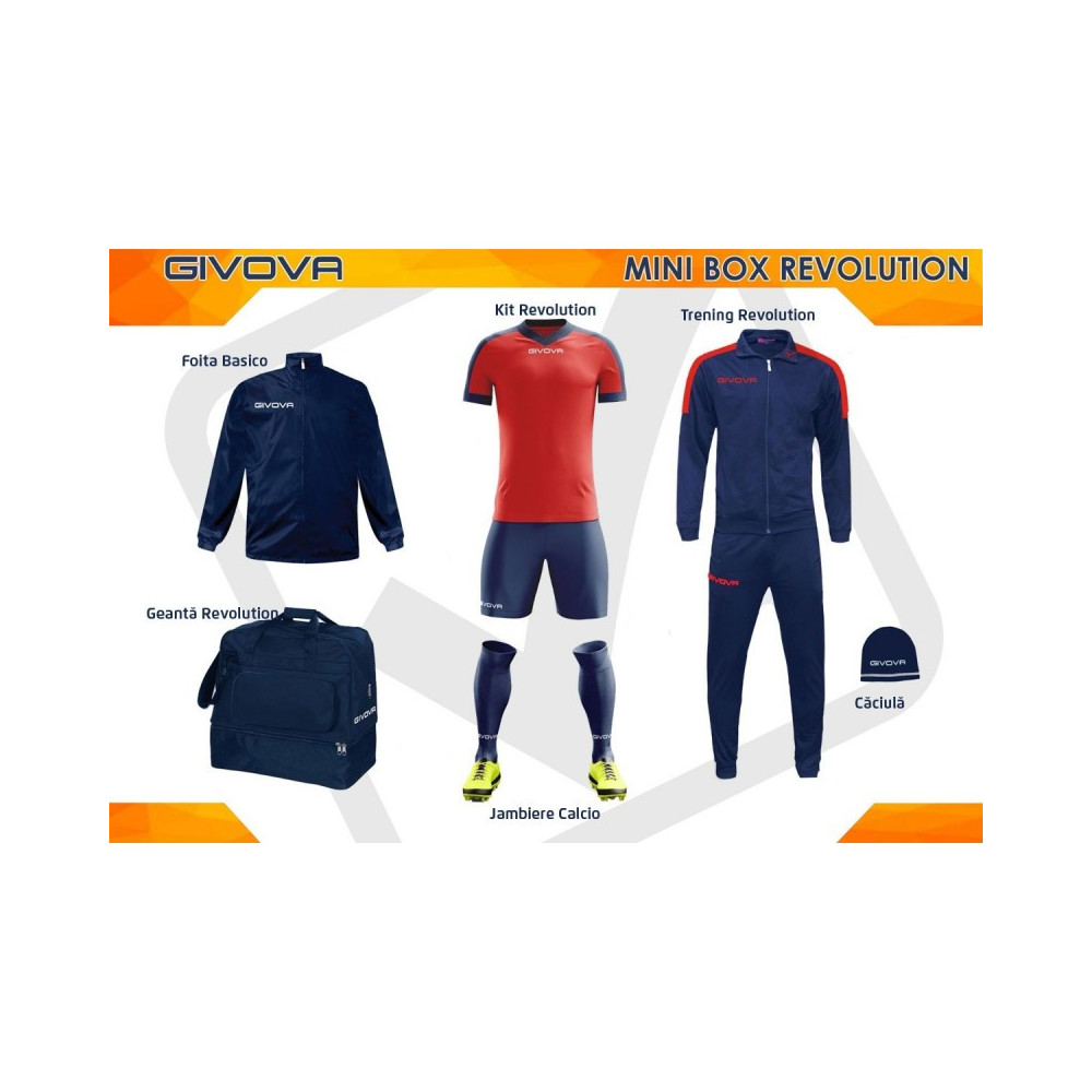 Mini Box Revolution bleumarin/rosu | GIVOVA