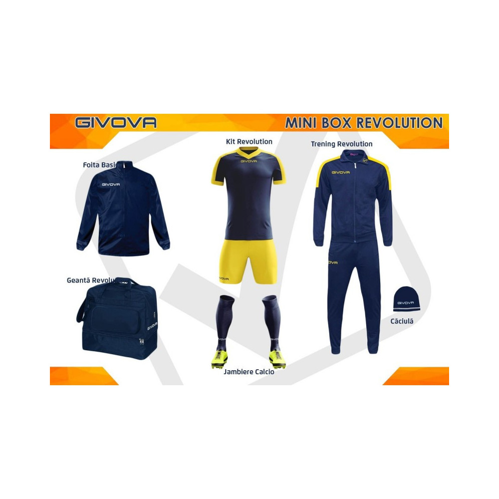 Mini Box Revolution bleumari/galben | GIVOVA