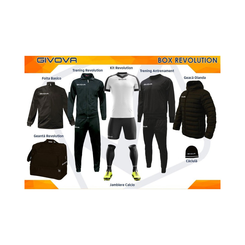 Full Box Revolution negru/alb | GIVOVA