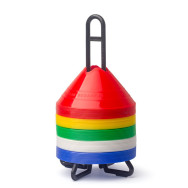 Set 50 Mini Pălărioare PRO (5 Culori) | Jaloane Antrenament Fotbal